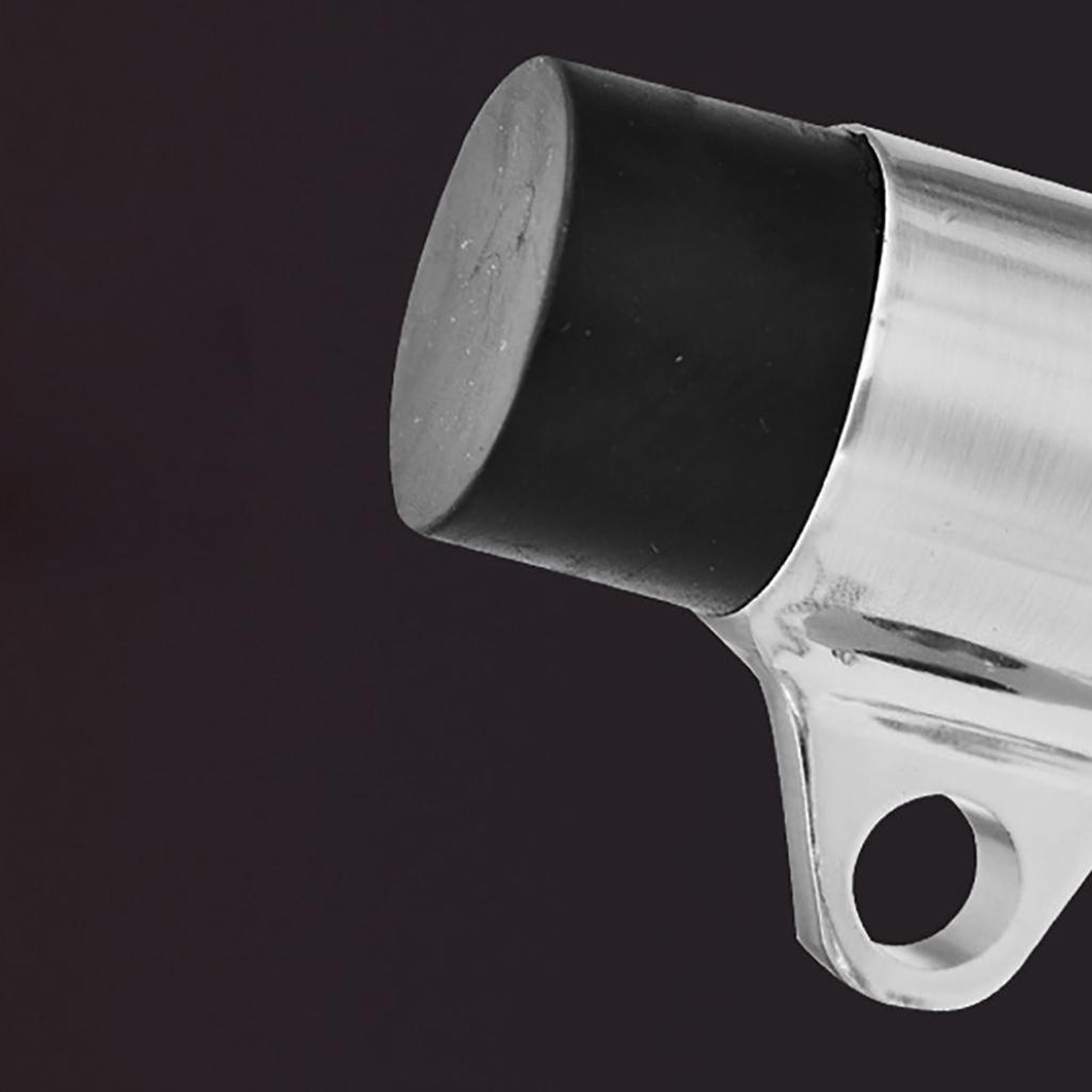 Doorstop Catch Holder with Hook Wall Mounted Door Holder Safety Doorstops with Sound Dampening Rubber Bumper Enduring