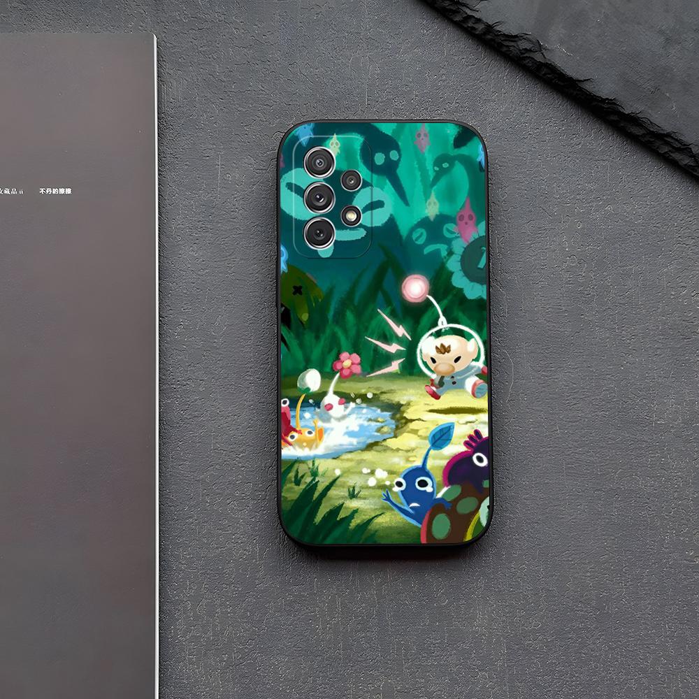 PIKMIN 4 Phone Case For Samsung Galaxy S26 S24 S23 S22 S25 S21 S20 Ultra Fe Plus A54 A24 A55 A53 Coque