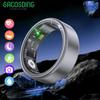 SACOSDING Smart Ring Military Grade Titanium Smart Rings Waterproof Health Heart Rate Blood Oxygen Tracker Multi-sport Modes Rings