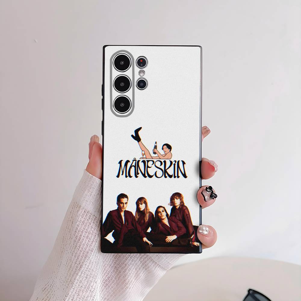 Чехол для телефона M-Maneskin Дамиано Давида для Samsung Серии S S21 S22 S23 S24 S25 FE Plus Ultra, Мягкий ТПУ, Дружелюбный к коже Чехол