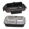 1.8L Leakproof Lunch Box 3 Compartment Food Storage Container Cute Bento Lunch Box For Travel