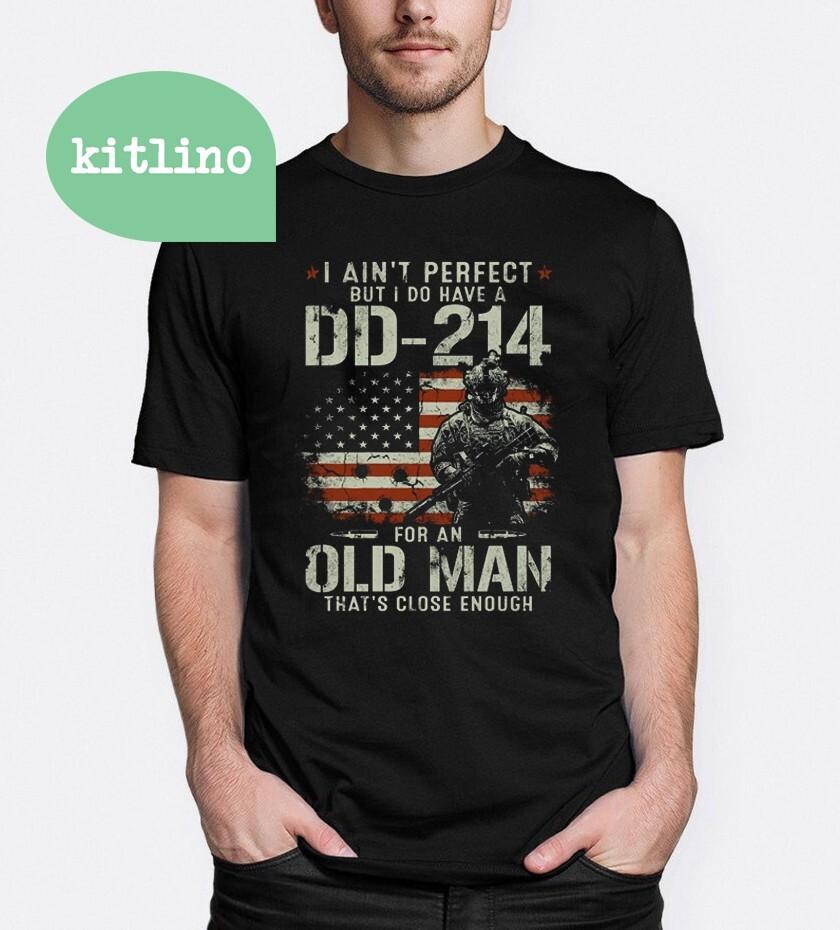 DD-214 Veteran I Ain't Perfect Short Sleeve Unisex T-Shirt