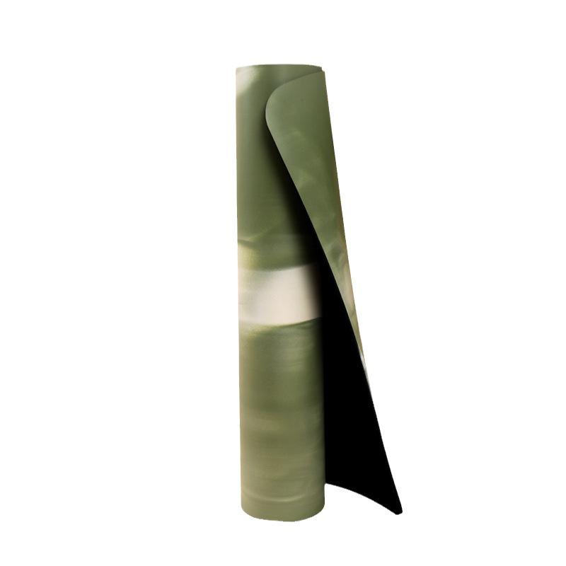 Градиентный ПУ коврик для йоги 5 мм - Нескользящий, Впитывающий пот, Натуральный каучук, Очень толстый