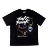 2025 Daft Punk TShirt Summer Men Cotton Tops Tees Women Casual Clothing Unisex Women Fashion Solid Color Short Sleeve Streetwear