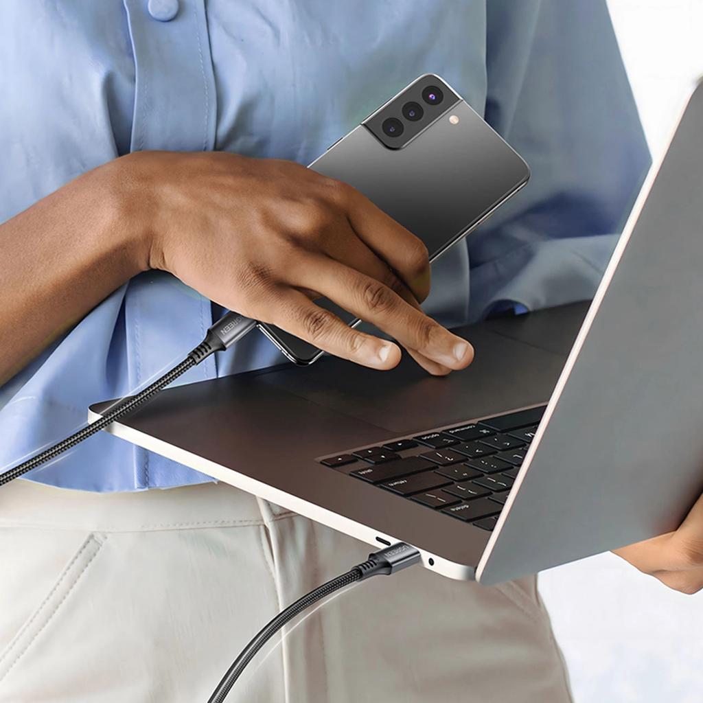 Ugreen Us555 100 Вт Кабель Usb-C / Usb-C PD 3 м - Серый