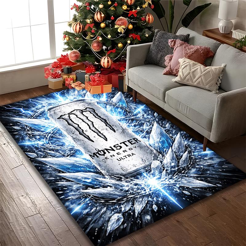 [1pc Monster Office Carpet] Easy Maintenance Chair Rug for Conference Room Use, Durable Area Sofa Floor Mat