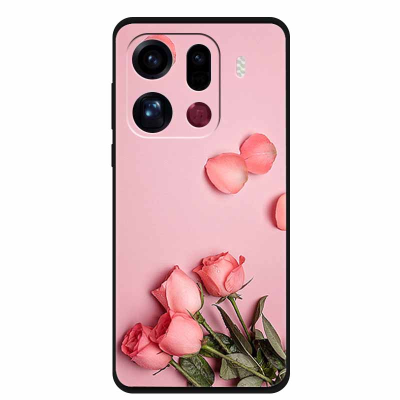 Роскошный чехол для OPPO Find X9 Pro 5G Мягкий силиконовый Защитный Ударопрочный Задняя крышка телефона для OPPO Find X9 Pro 6.78" ТПУ оболочки