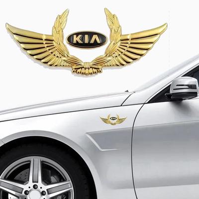 Для Soul RIO Seltos Optima Sportage K3 K5 Ceed Niro Cerato 3D Металлический Автомобильный Декор Наклейки на Кузов Крыло Эмблема Наклейка Аксессуары
