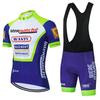 Quick-Dry Cycling Jersey Set Men Women - Breathable Short Sleeve Bike Outfit Road MTB Trail Running Fishing Hiking