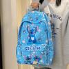 Stitch Pattern Cartoon Kids Backpack With Lightweight Nylon For School Education