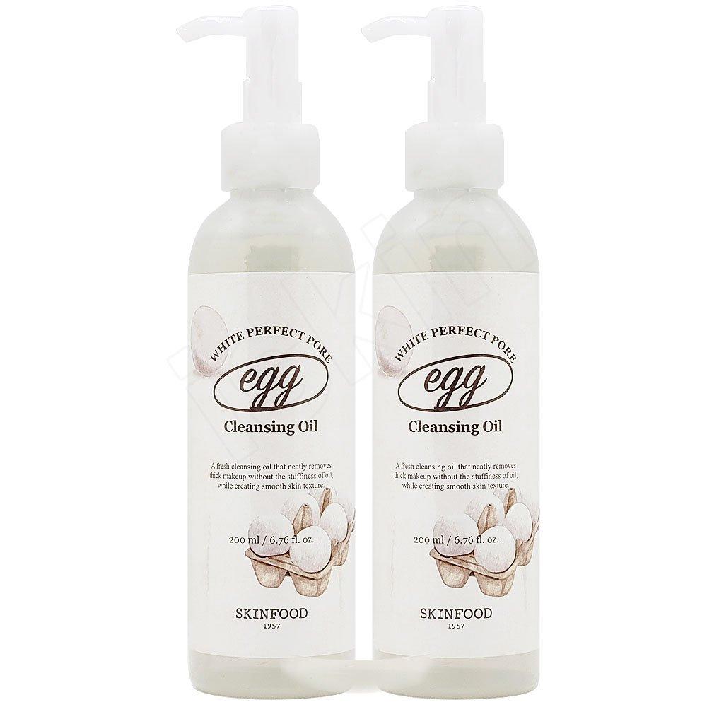 1+1 Skinfood Egg White Perfect Pore Cleansing Oil 200мл