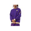 Nike NBA Los Angeles Lakers Courtside Fleece Loose Fit Sweatshirt Purple Men Streetwear DN4707-504