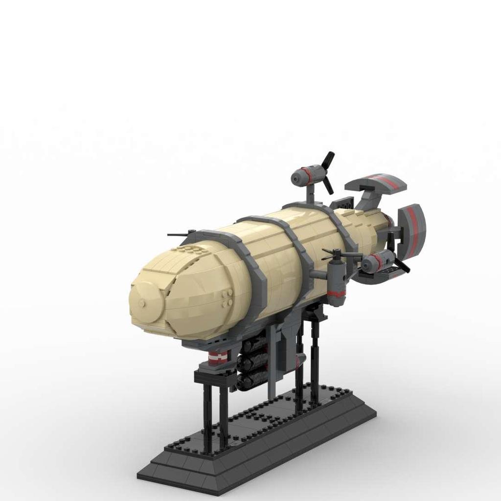 MOC Red Alert Дирижабль Киров Строительный Блок Игрушечная Модель