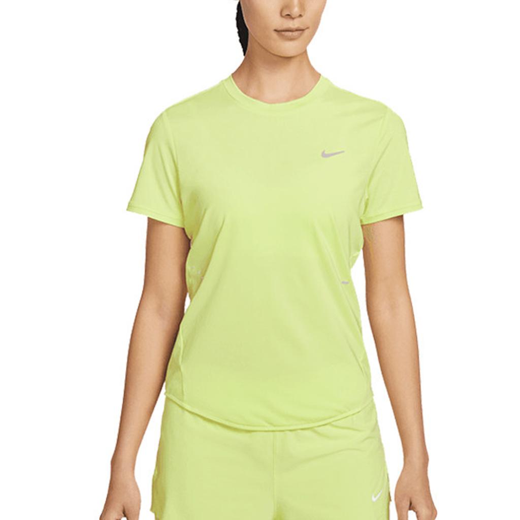 Nike Женские футболки для бега Светло-зеленые HM9699-736