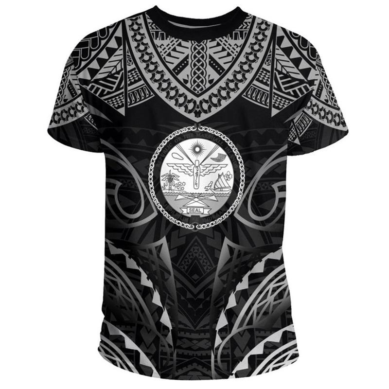 FSM Маршалловы острова Национальный День Независимости 3D Печать Футболка Республика Маршалловы острова Флаг Графический Короткие Рукава