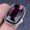 Amethyst Gemstone Handmade 925 Steling Silver Gift Jewelry Ring Size 8 e9V44