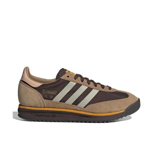 adidas SL72 RS Коричневый Подержанный Желтый Унисекс Повседневная обувь Серо-бежевый IG4645