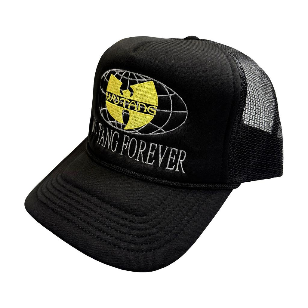 Wu-Tang Clan Unisex Adult Forever Worldwide Mesh Back Trucker Cap