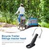 Bike Trailer Hitch Coupler Set Bicycle Traction Head Towbar Cycling Accessories