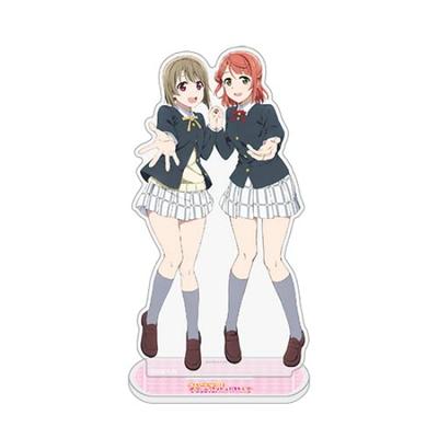 KADOKAWA Love Школьный идол-клуб Нидзигасаки Уэхара Аюму Накасу Касуми Акриловая фигурка Ш75 x В150 мм Изготовлено из акрила Live! & Приблизительно.