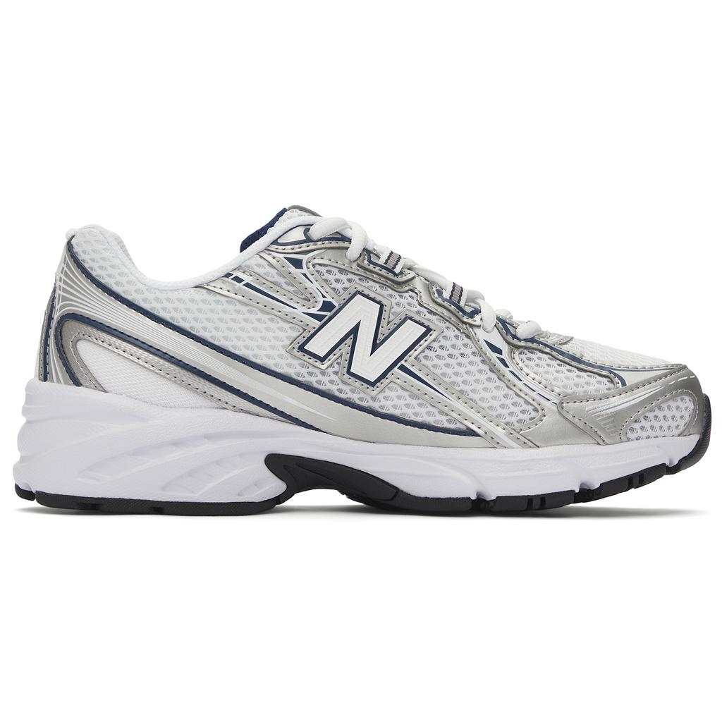 New Balance 740v2 White Navy Shadow Grey Unisex Sneakers U740WN2