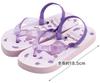 Skater Kids Beach Sandals Kuromi Flower Art SDBE18-A 18cm