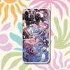 Saigyouji Y-Yuyuko Anime Phone Case For iPhone 17,16e,16,15,14,13,12,11 Mini Pro Max X,XR,XSMAX 8,7 Air Plus Transparent Soft