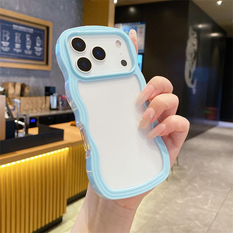 Прозрачный чехол-книжка 2-в-1 для iPhone 13-16 Pro Max