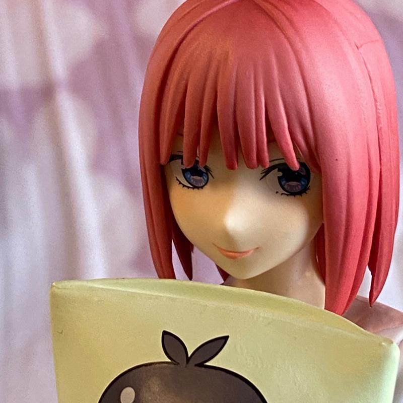 11-20 см аниме-фигурка, квинтэссенция пятерых, подушка Нино, сидячее положение, пижамная модель, куклы, игрушка в подарок, сбор ПВХ