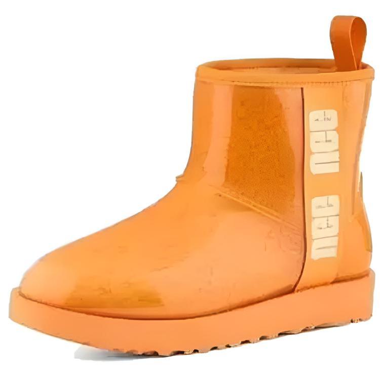 UGG CLASSIC CLEAR MINI Abrasion Resistant Short Snow Boots Women's Yellow 1113190-PPNG