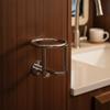 Marine-Commercial-Grade-Mounted Cup | brushed silver Finish, Stainless Steel