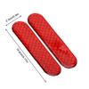 Set of 2 Reflective Stickers for Car Motorcycle Door Protection Warning Signs Improve Night