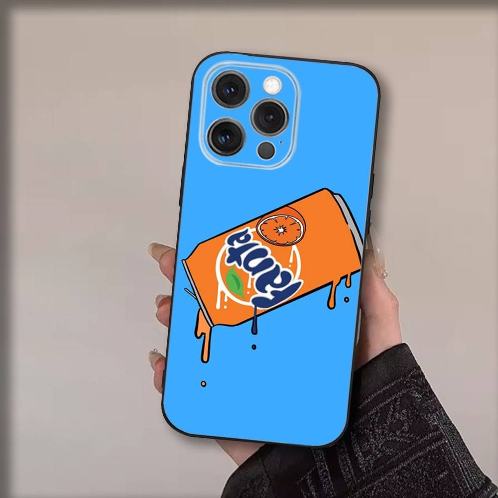 Арт F-Fanta-as Чехол для телефона для iPhone 17,16,15,14,13,12,11,Pro,Max,Plus,Air,X,XS,XR,SE,8,7,Mini, Мягкий Черный Funda