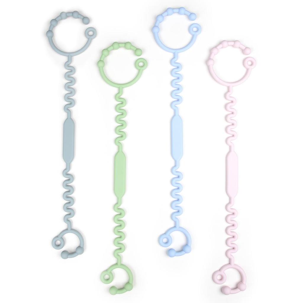 Silicone Baby Bottle Anti-Loss Chain: Multifunctional Pacifier Clip & Anti-Drop Rope