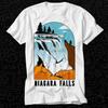 Niagara Falls Portrait Art T Shirt Gift For Womens Mens Unisex Top Adult Tee Vintage Music Best Movie OZ214