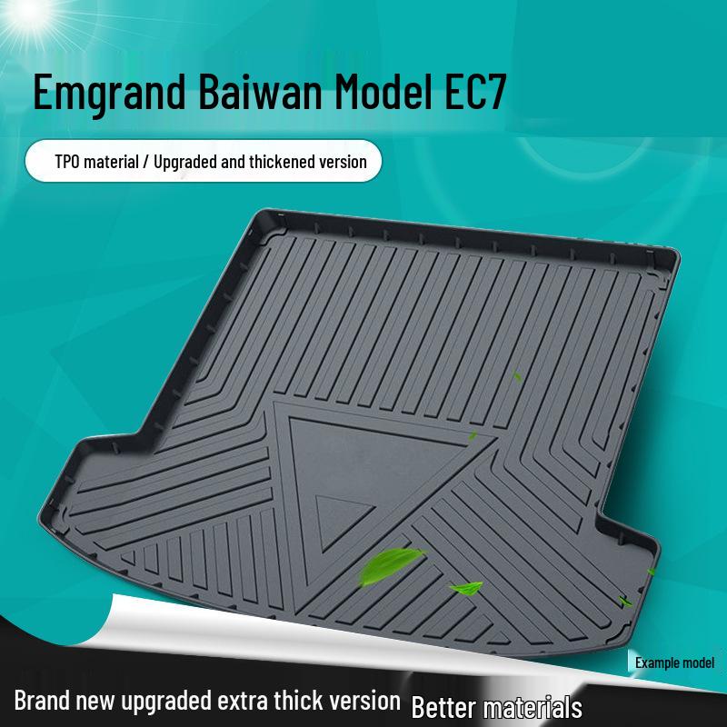 Подходящий коврик в багажник и на крышку багажника для Geely Emgrand S 21 года, нового Emgrand GL и заднего сиденья Million Model EC7 22 года