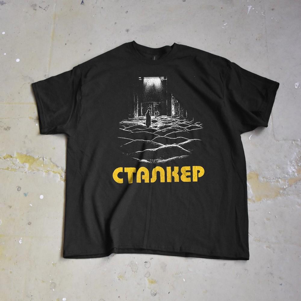 Футболка Сталкер Андрей Тарковский Культовый Фильм Футболка Советская Научная Фантастика Классика Футболка Унисекс