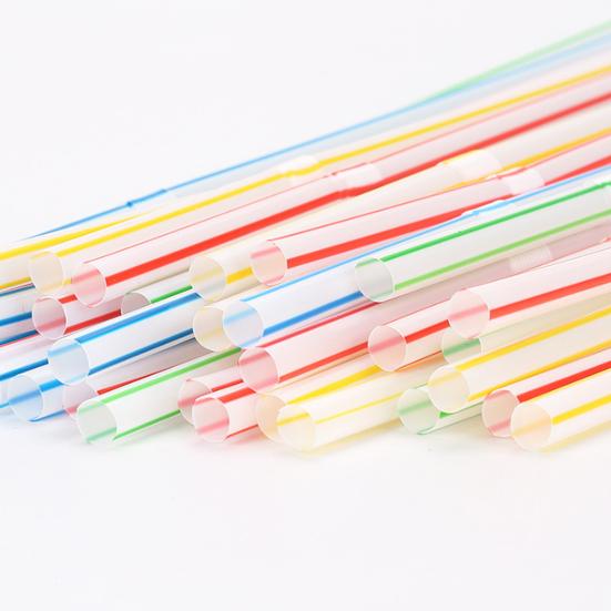 Одноразовые соломинки Разноцветные гнущиеся соломинки для питья Пищевой пластик Соломинки для горячих и холодных напитков Свадебные принадлежности для вечеринок