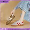 2025 Autumn New Fashion Platform German Training Shoes Women Wear High-end Sense Source Litong Casual Women's Shoes Flat Baseplate Shoes
