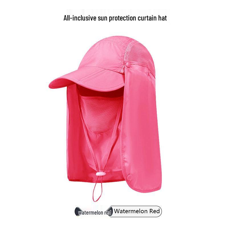 Унисекс шляпа с защитой от УФ-лучей и съемным клапаном – быстросохнущая шляпа от солнца для альпинизма и рыбалки