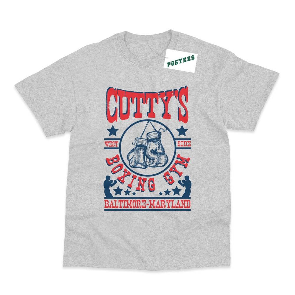 Cutty#039;s Boxing Gym Inspired by The Wire Printed TShirt Unisex T-Shirt