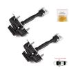 EDP1279-1 2 Pieces Front Door Hinge Stop Check Strap Limiter for Fiat 500X 334 2014-On 51939940