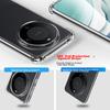 ESCASE Ultra-Thin Full Protection Silicone Case with Air Cushion for Huawei Mate60 Pro, Shockproof Ultra-Light TPU Soft Transparent Cover