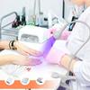 5W UV LED Nail Lamp, White, Flexible Arm and Adjustable Clip, Gel Nail Curing Light for Salon Home Use