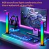 Умный светодиодный симфонический звук управления звукоснимателем RGB музыкальный ритм Ambient Lamp с управлением через приложение для ТВ вычислений игрового рабочего стола Декор