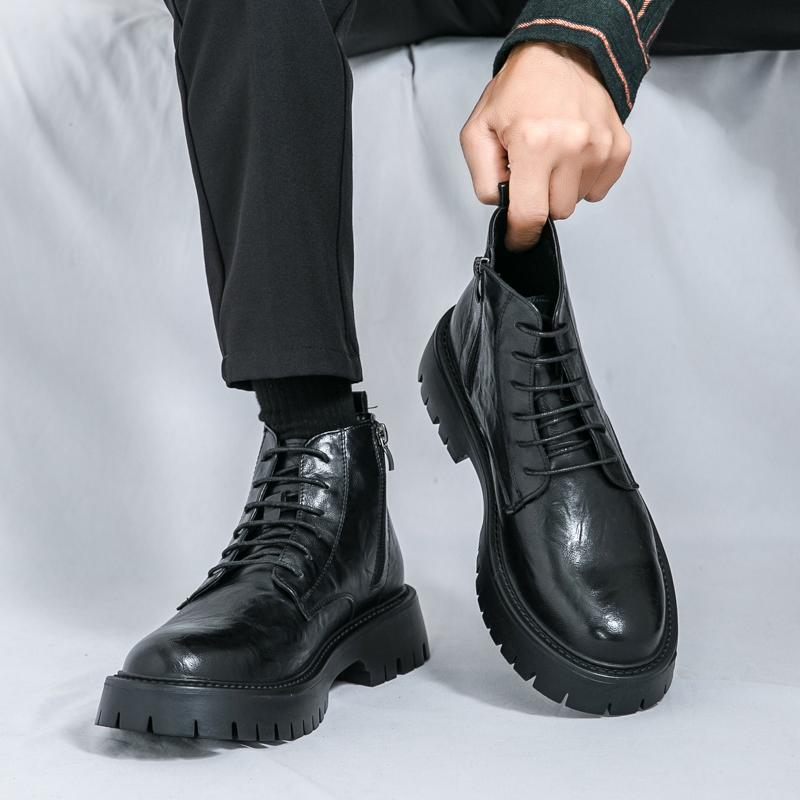 Fashion Leather Shoes For Man Genuine Leather Big Size Shoes High Quality Designer Formal Shoes Casual Shoes Fashion Business