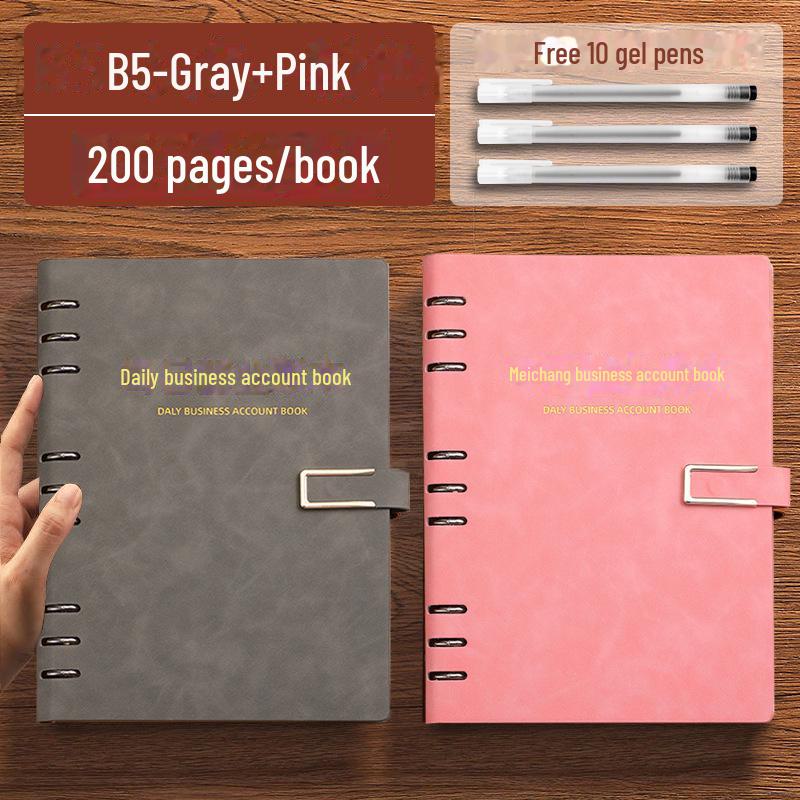 Ежедневный учет расходов B5. Книга учета с отрывными листами.