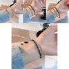 Fashionable Iridium Bracelet Handmade Geometric Unisex Stylish Jewelry For Summer