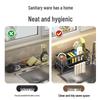 Carbon Steel Kitchen Storage & Drain Organizer Racks
