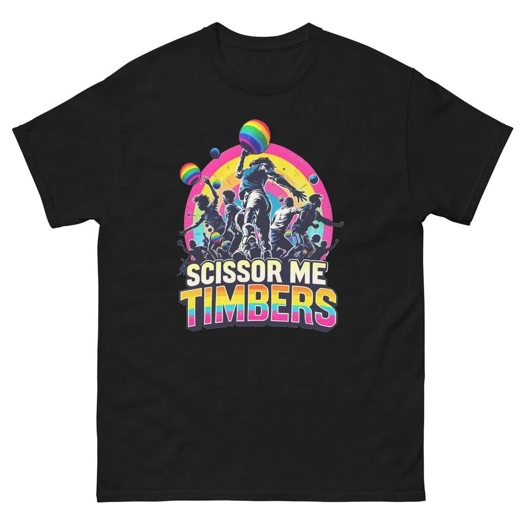 Футболка для волейбола "Scissor Me Timbers"